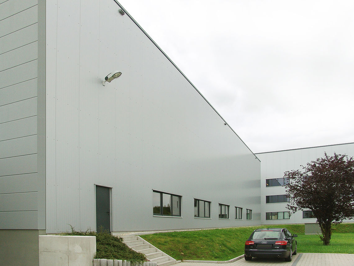 BAS Scheibenberg Referenz 'Neuerrichtung Produktionshalle in Scheibenberg' Bauherr: Vollmann GmbH & Co.KG Baujahr: 2015